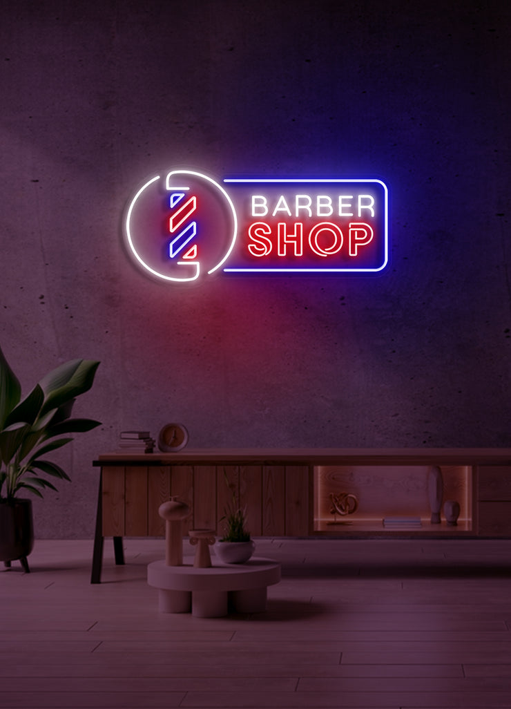 Barber shop - LED Neon skilt