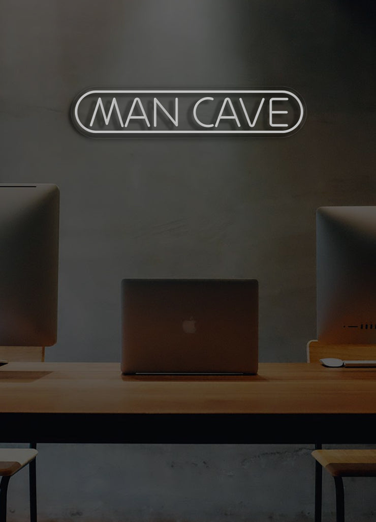 Man cave - LED Neon skilt