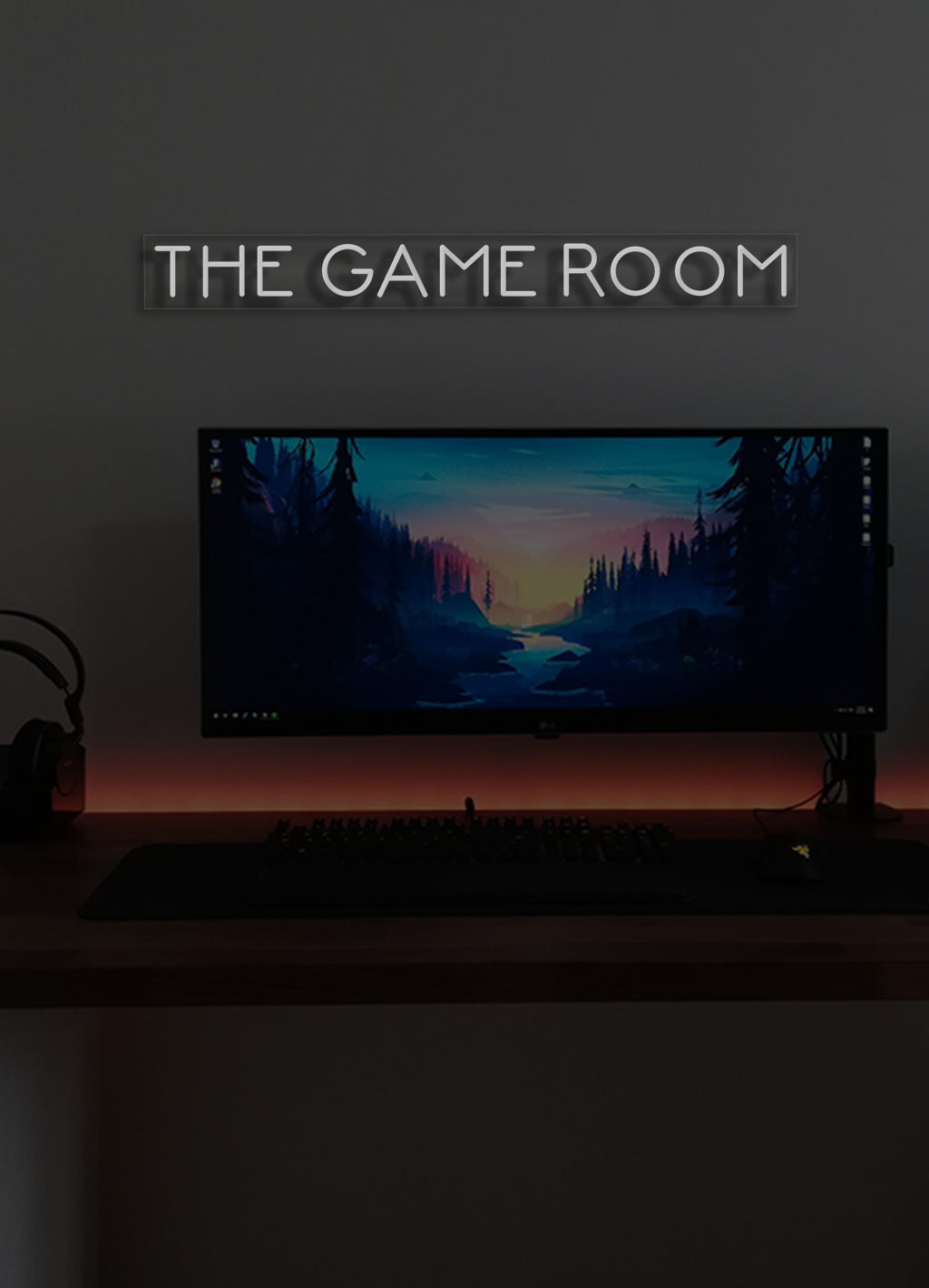 The game room - LED Neon skilt