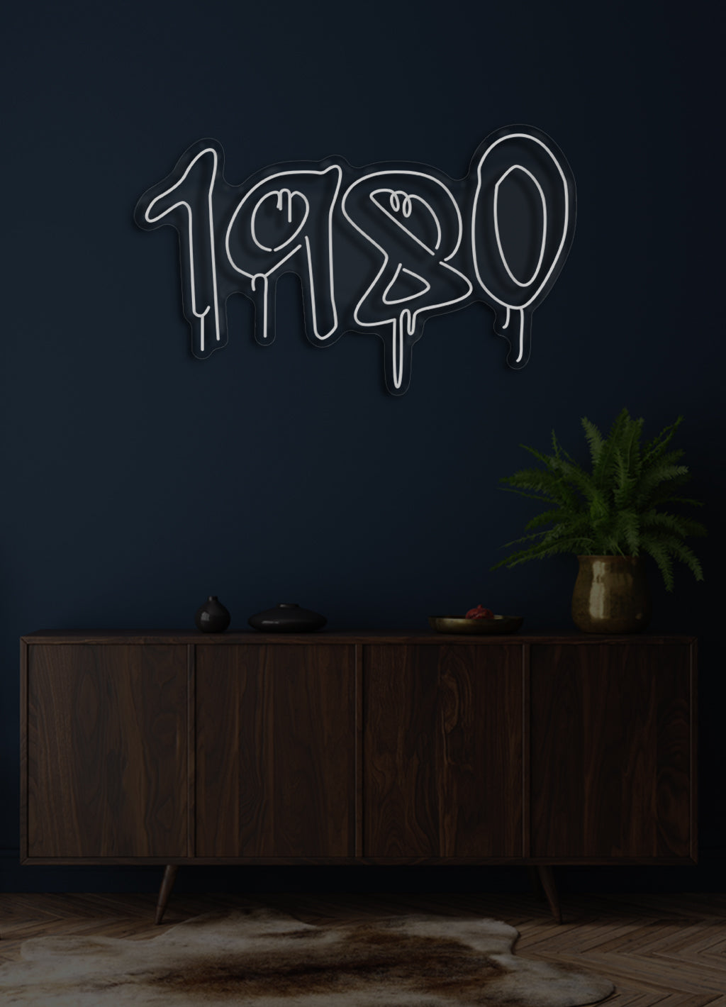 1980 - LED Neon skilt