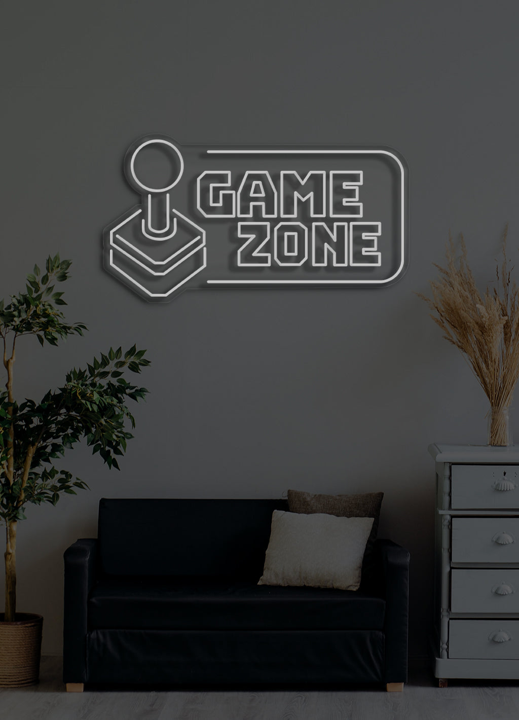 Game zone - LED Neon skilt