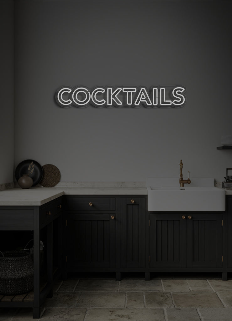 Cocktails - LED Neon skilt