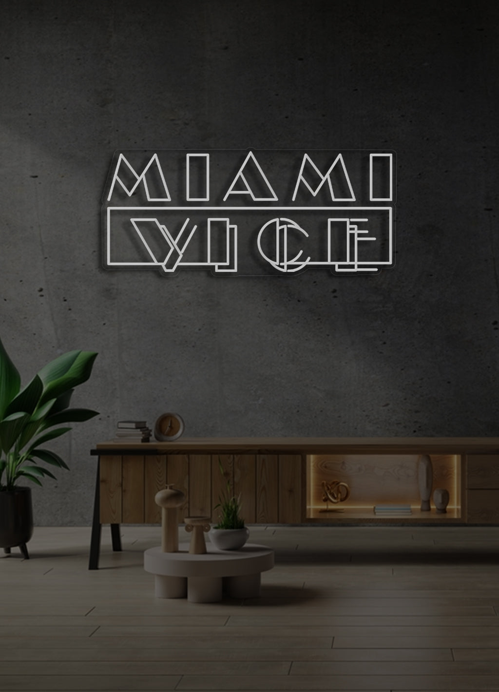 Miami Vice - LED Neon skilt