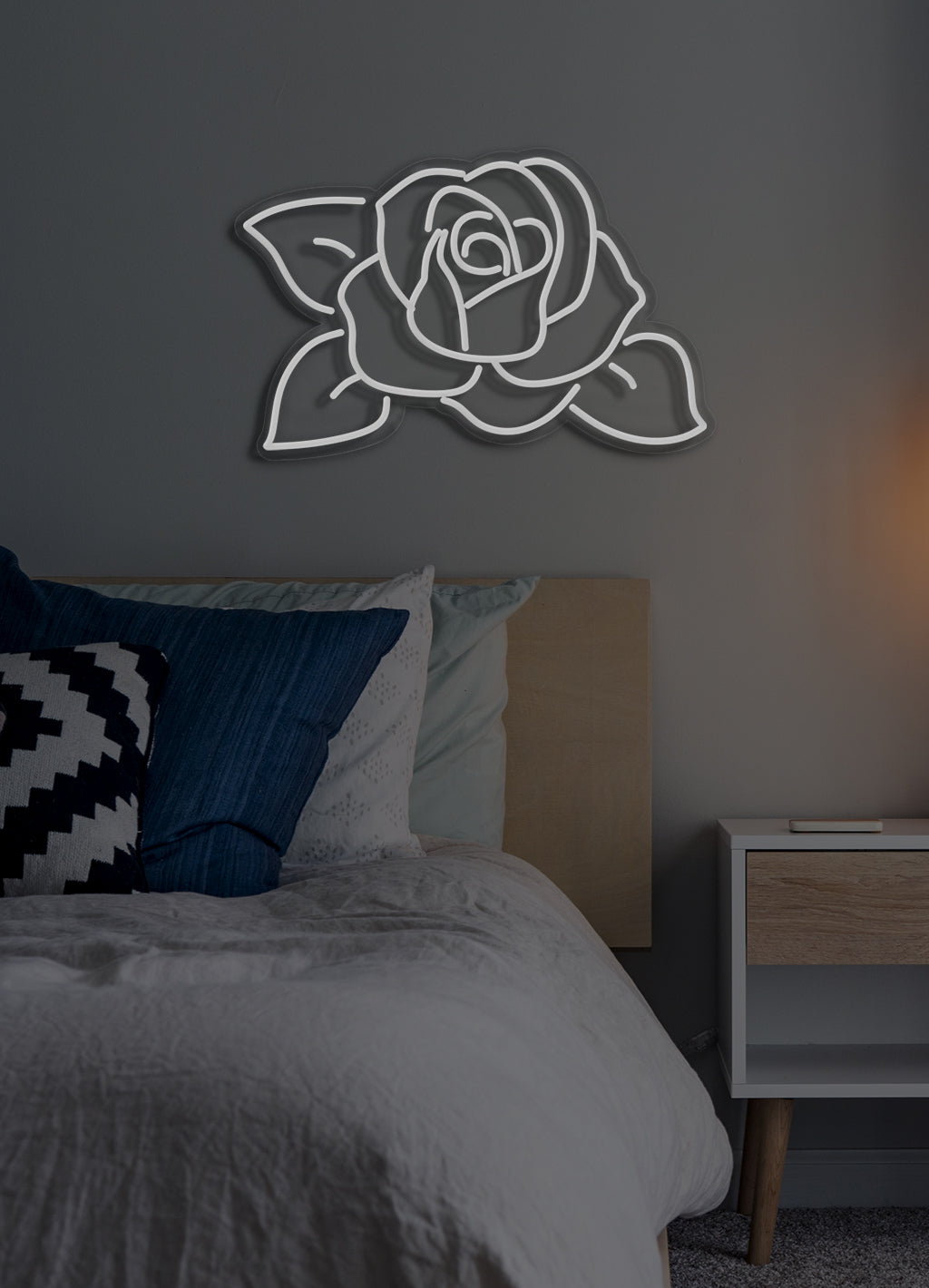 Rose - LED neonskylt