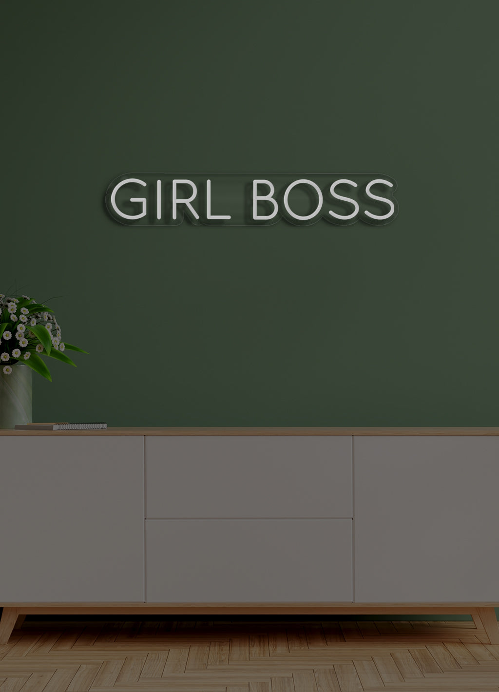 Girlboss - LED Neon skilt