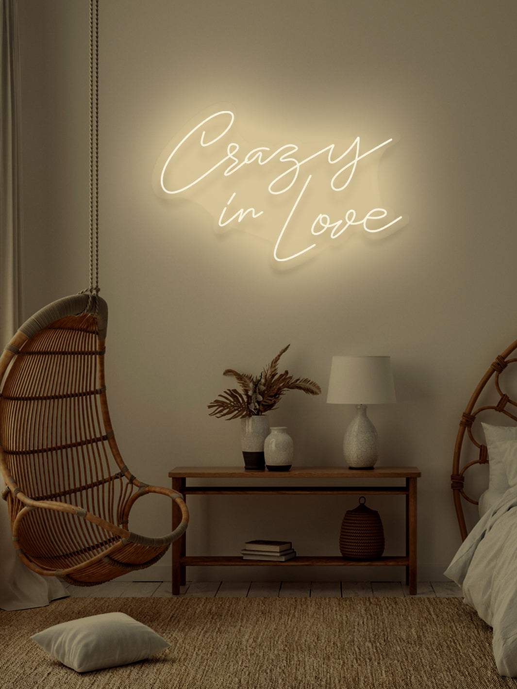 Crazy in love - LED Neon skilt