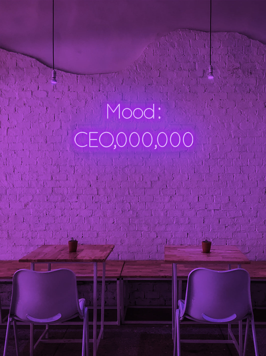 Mood CEO.OOO - LED Neon skilt