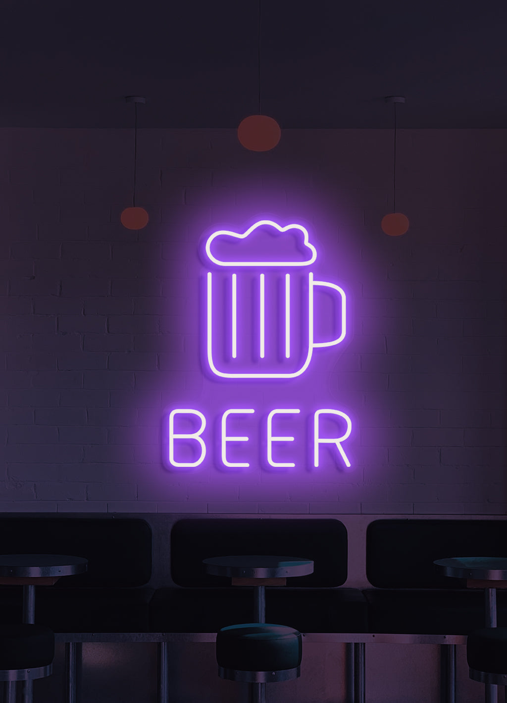 Beer - LED Neon skilt