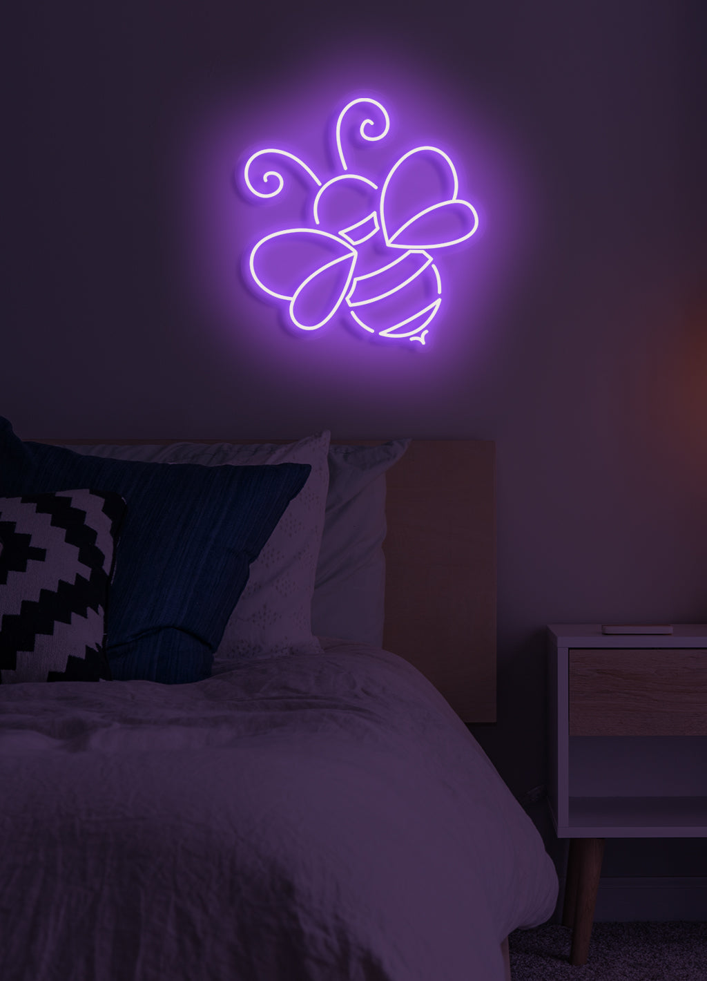 Bee - LED neonskylt
