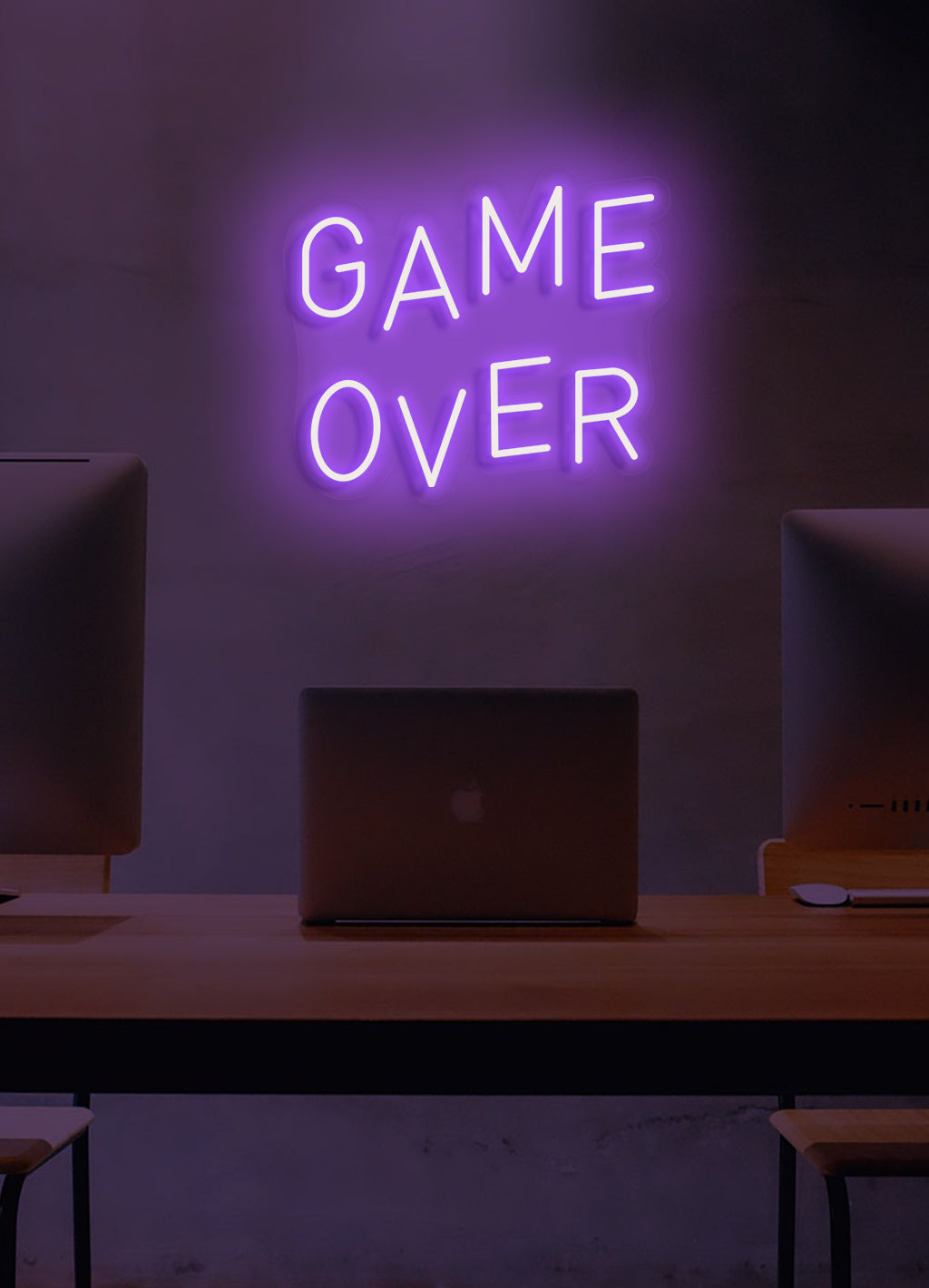 Game over - LED Neon skilt