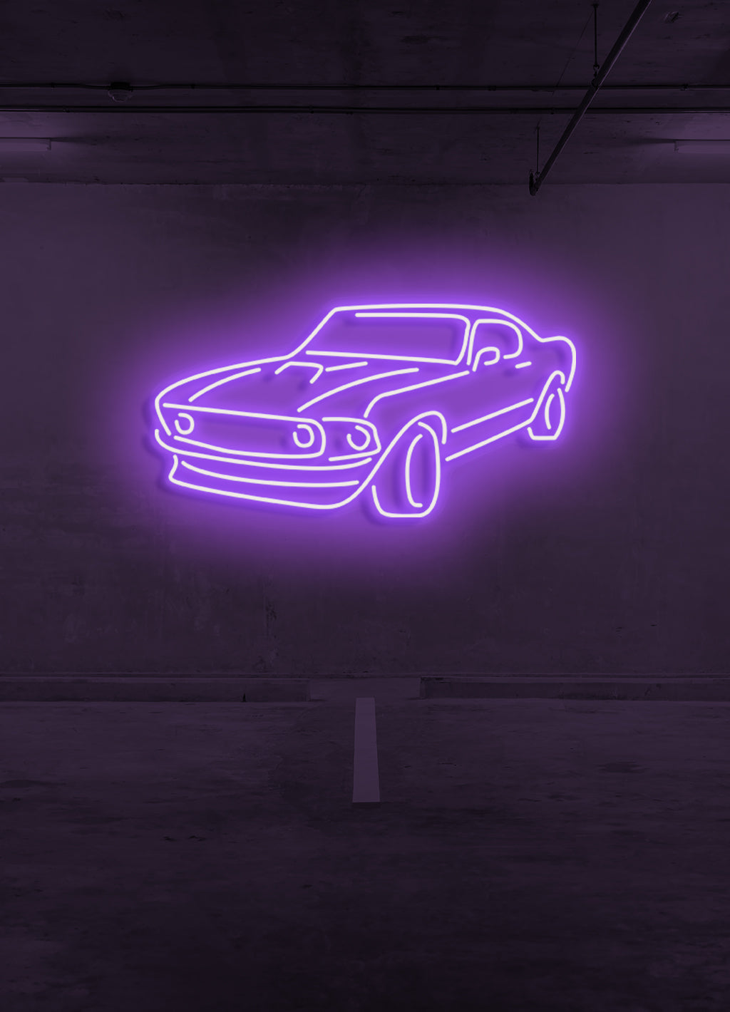 Car - LED Neon skilt