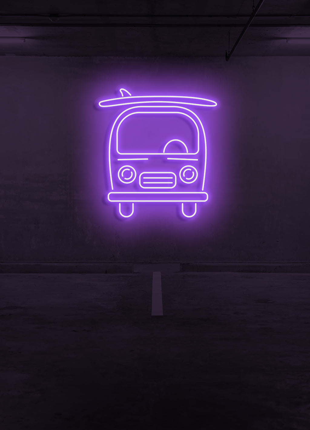 Surf van - LED Neon skilt