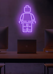 LEGO man - LED Neon skilt