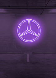 Mercedes - LED Neon skilt