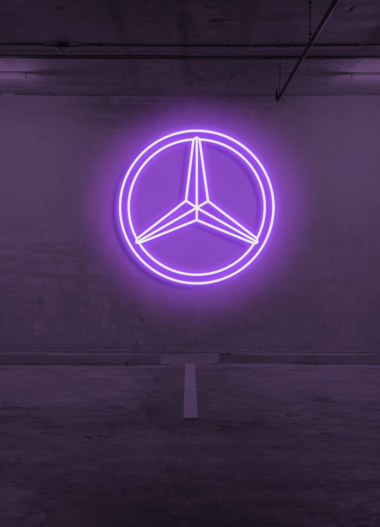Mercedes - LED Neon skilt