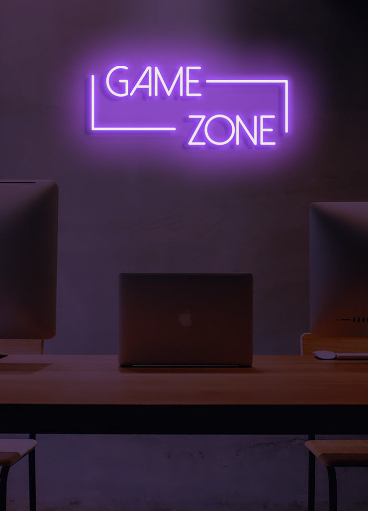 Game zone - LED Neon skilt