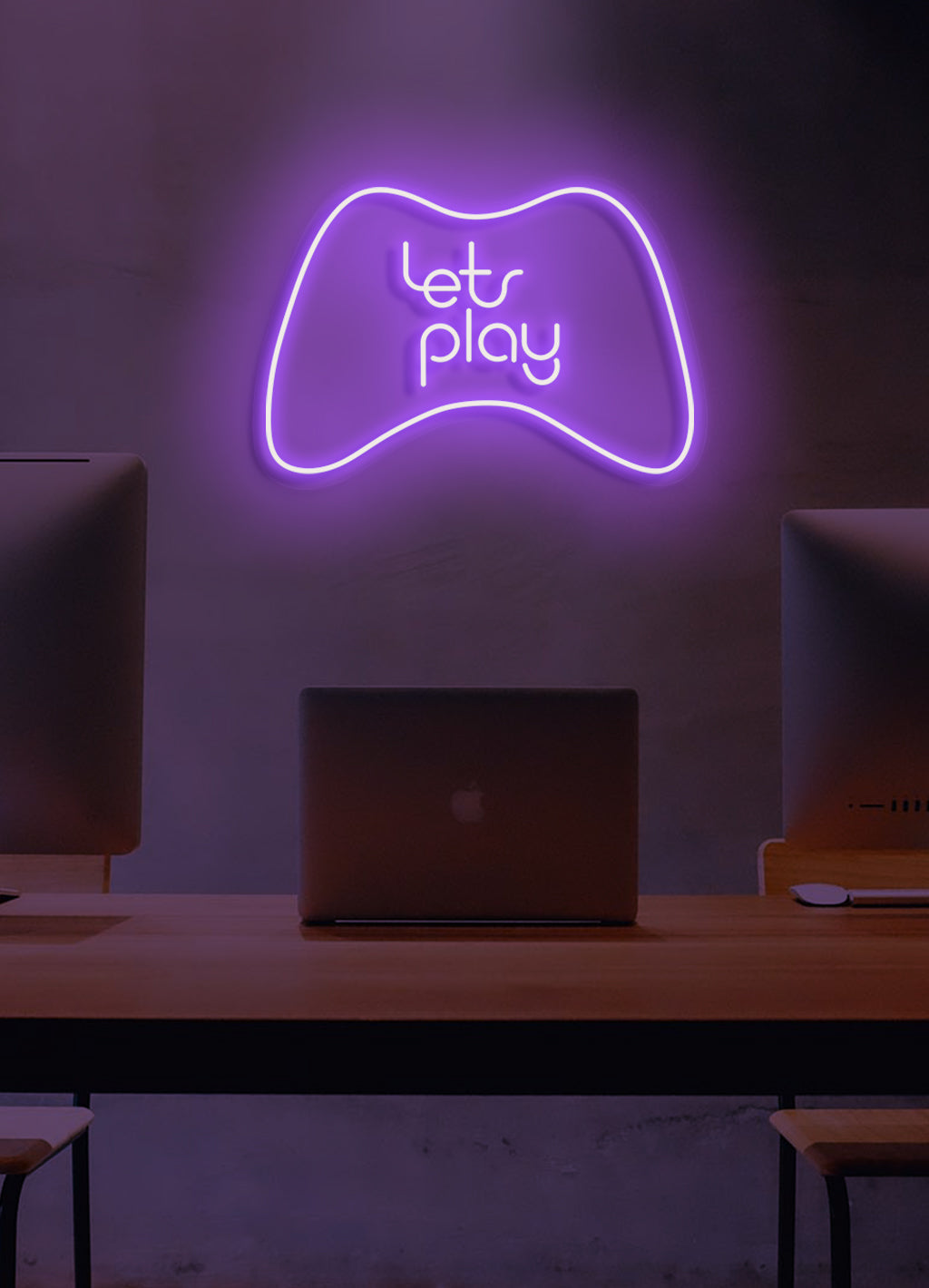 Låt oss spela - LED Neon skilt