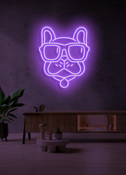 Bulldog - LED Neon skilt