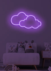 Clouds - LED Neon skilt