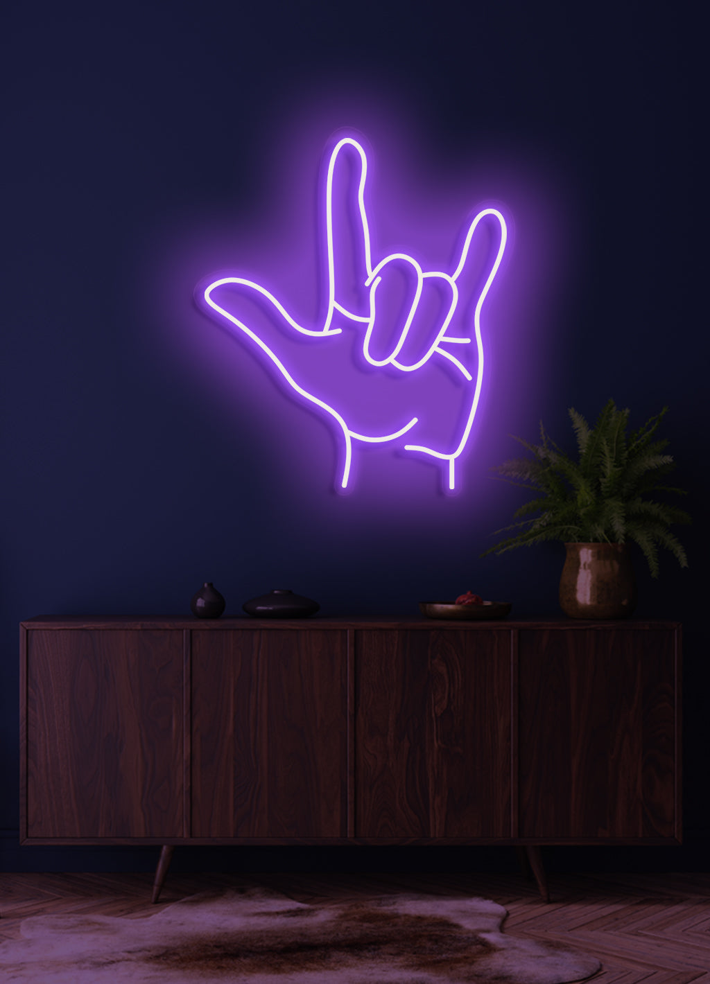 Hand sign - LED Neon skilt