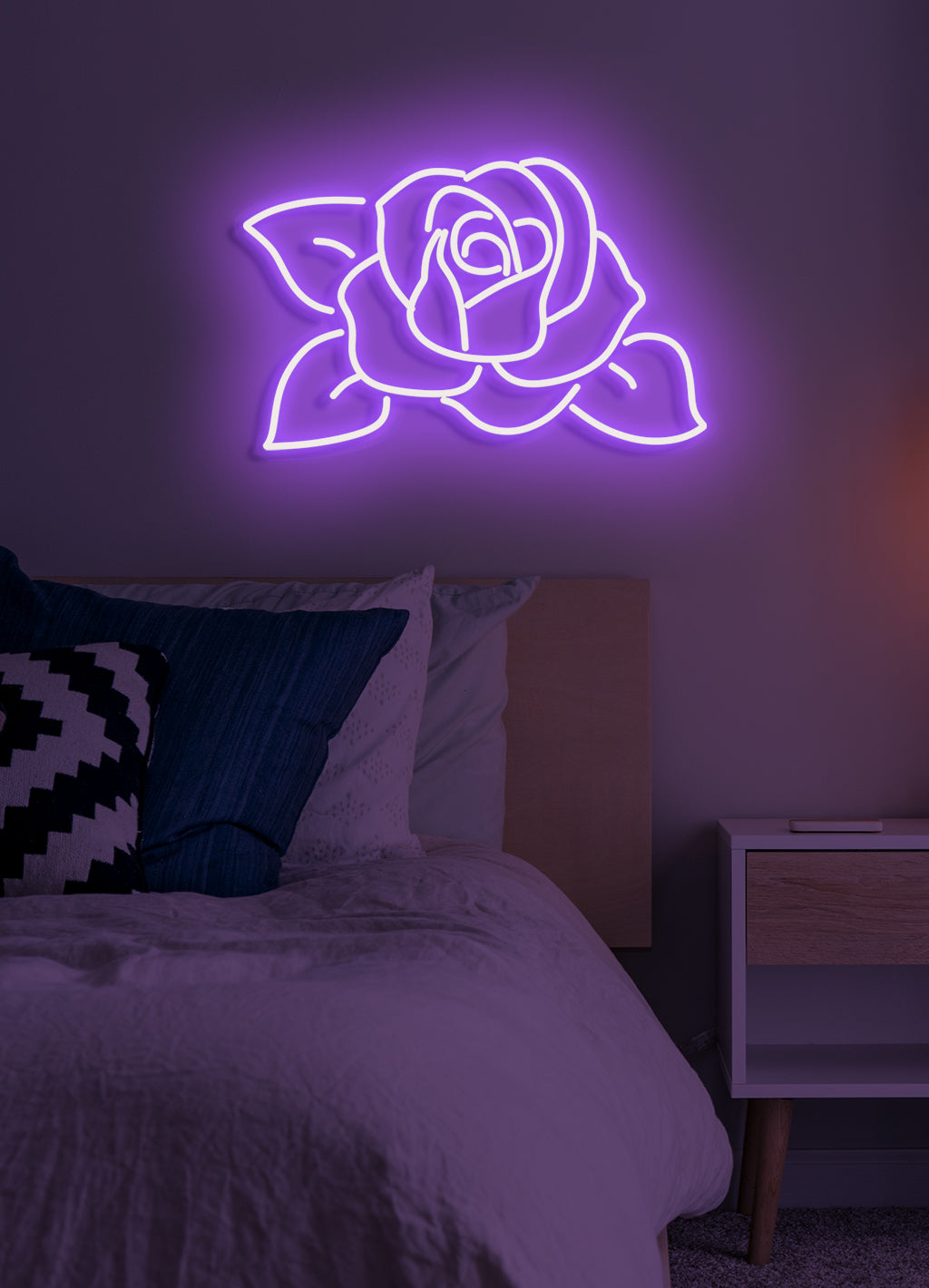 Rose - LED neonskylt