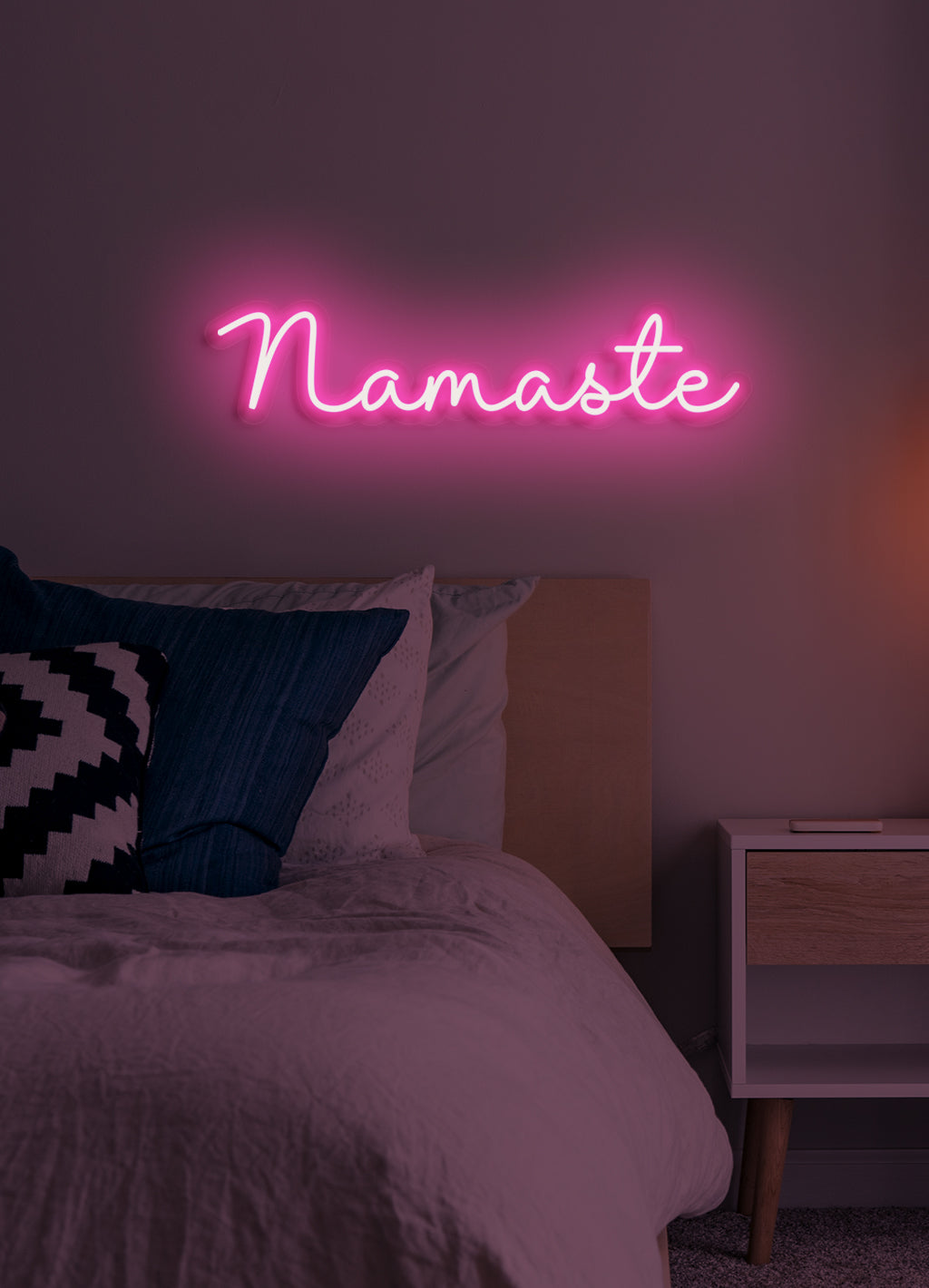 Namaste - LED neonskylt