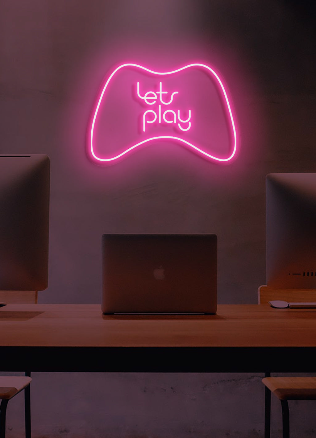 Låt oss spela - LED Neon skilt