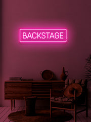 Backstage - LED Neon skilt