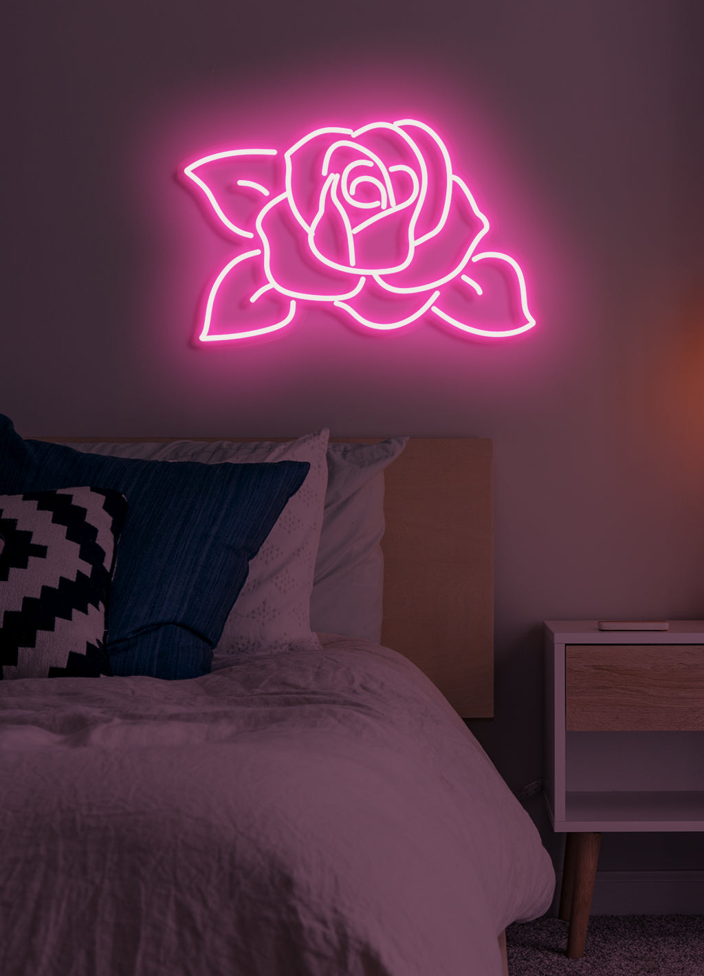 Rose - LED neonskylt