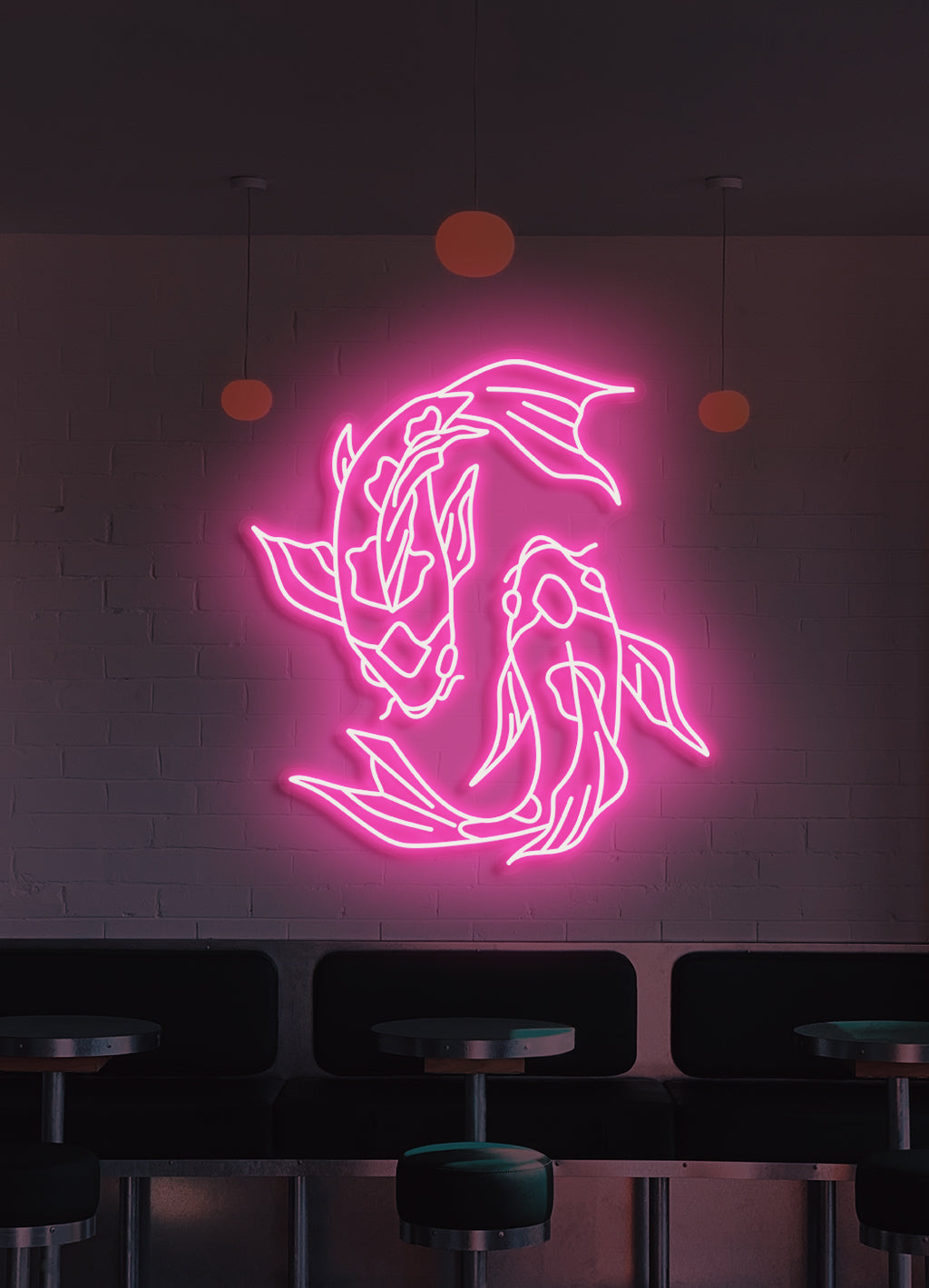 Koi fish - LED Neon skilt