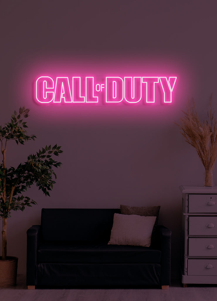 Call of Duty - LED Neon skilt