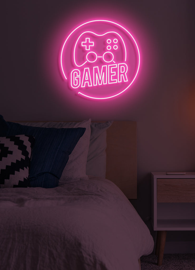 Gamer - LED Neon skilt