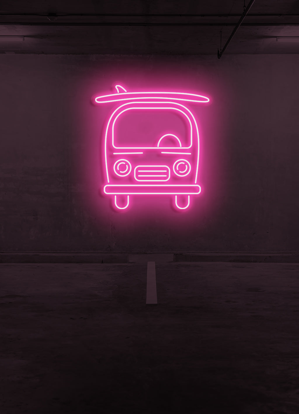 Surf van - LED Neon skilt