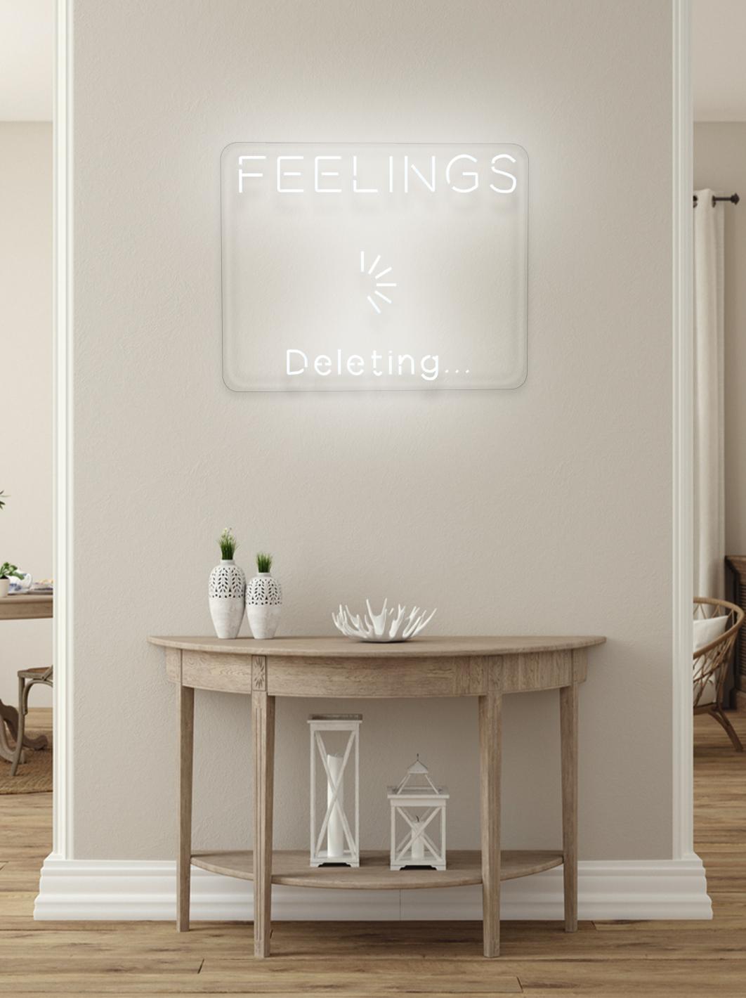 Feelings deleting - LED Neon skilt