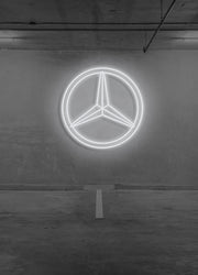 Mercedes - LED Neon skilt