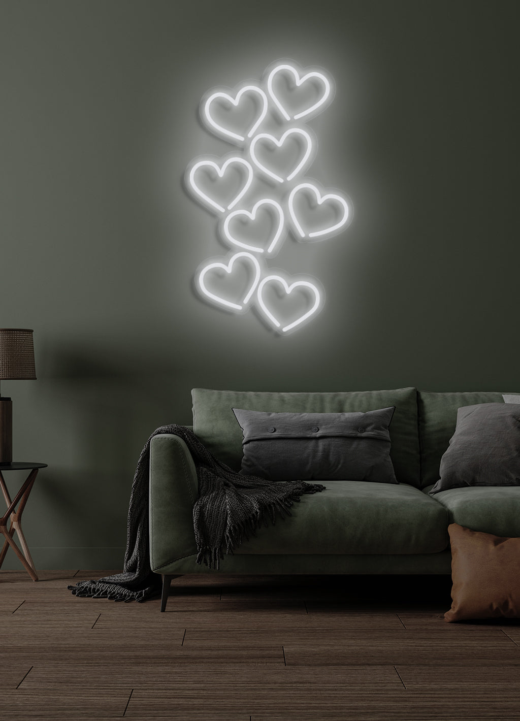 Hearts - LED Neon skilt