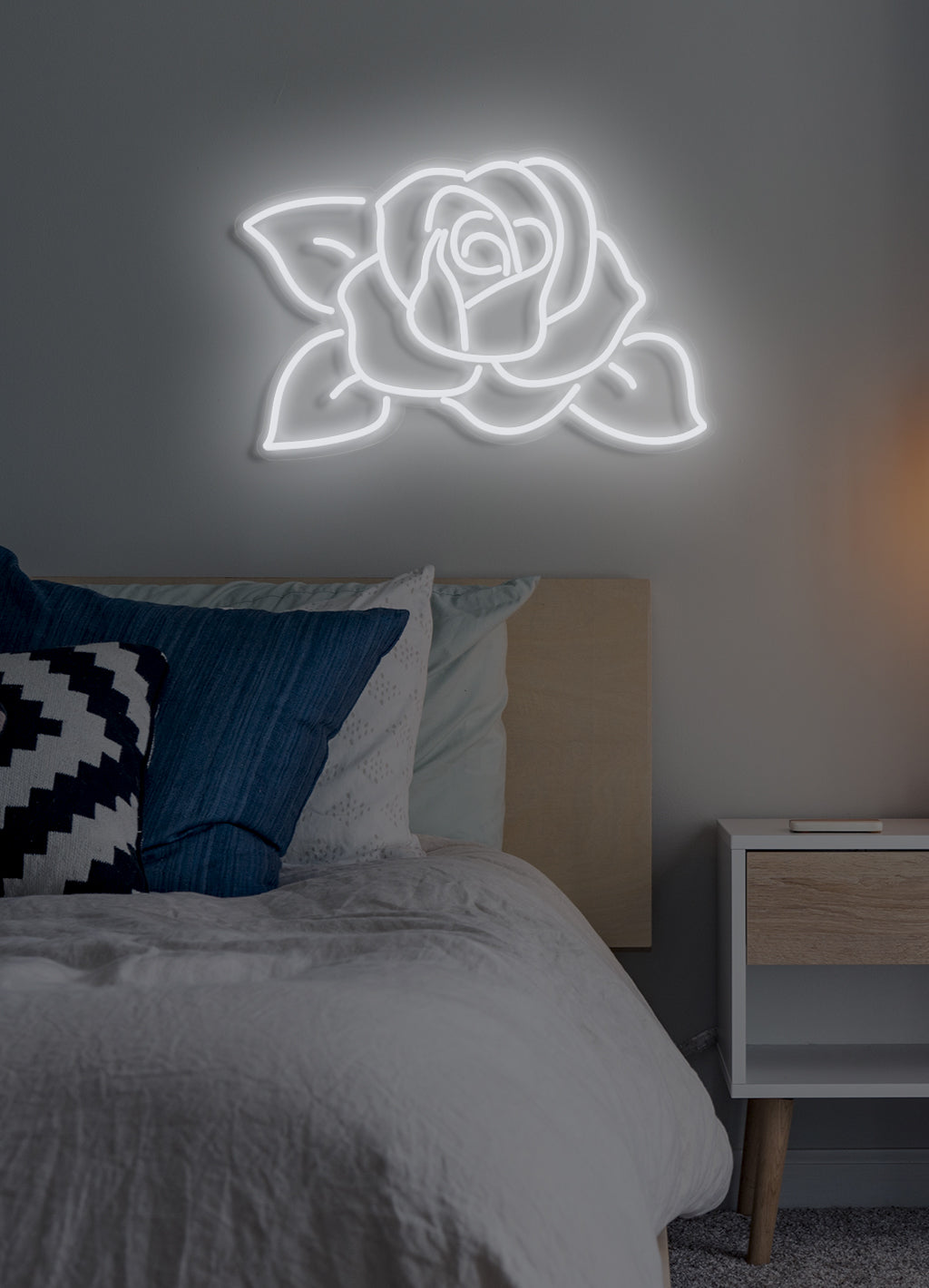 Rose - LED neonskylt