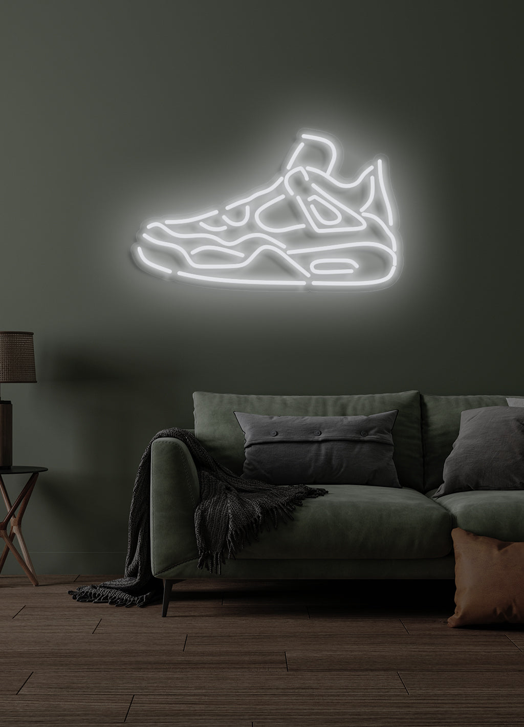 Nike Sneaker - LED Neon skilt