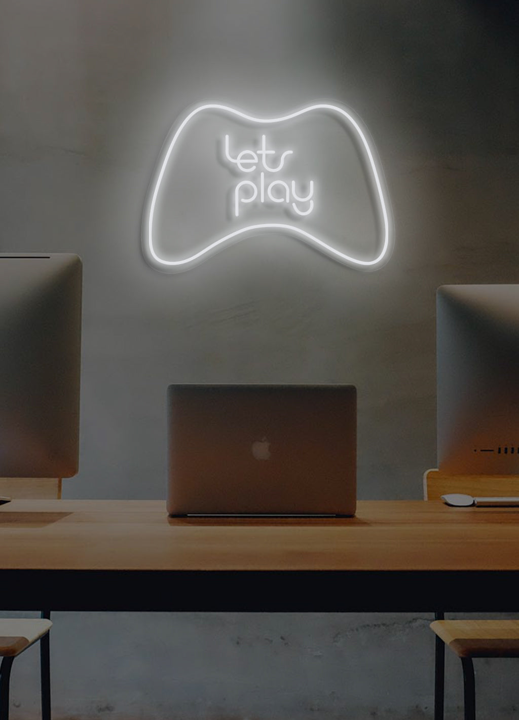 Låt oss spela - LED Neon skilt
