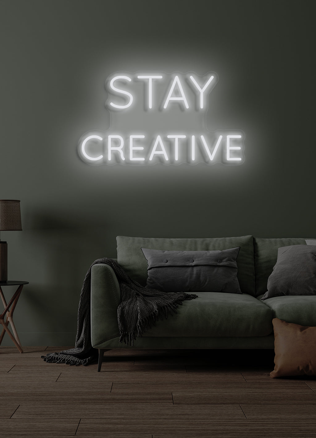 Stay creative - LED Neon skilt