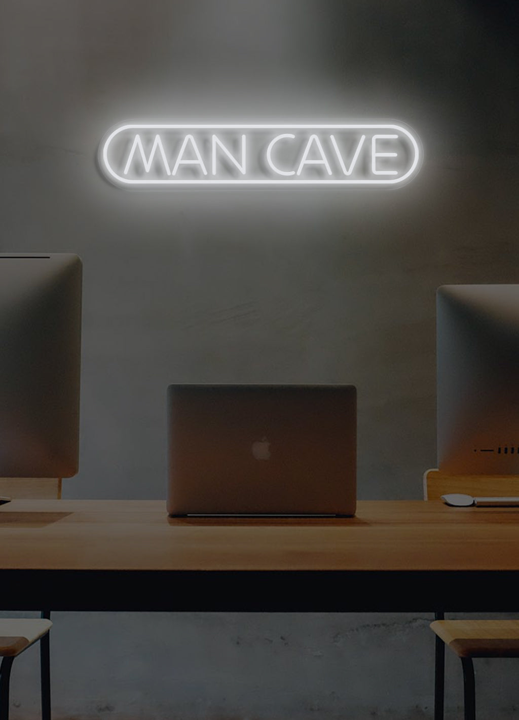 Man cave - LED Neon skilt