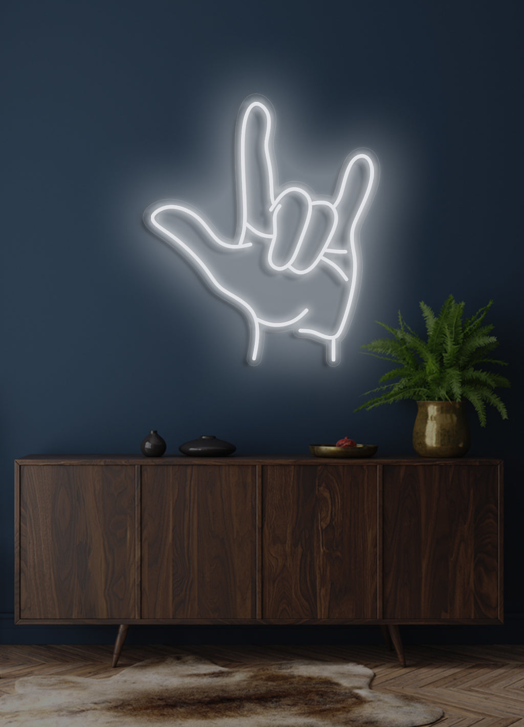Handskylt - LED Neon skilt