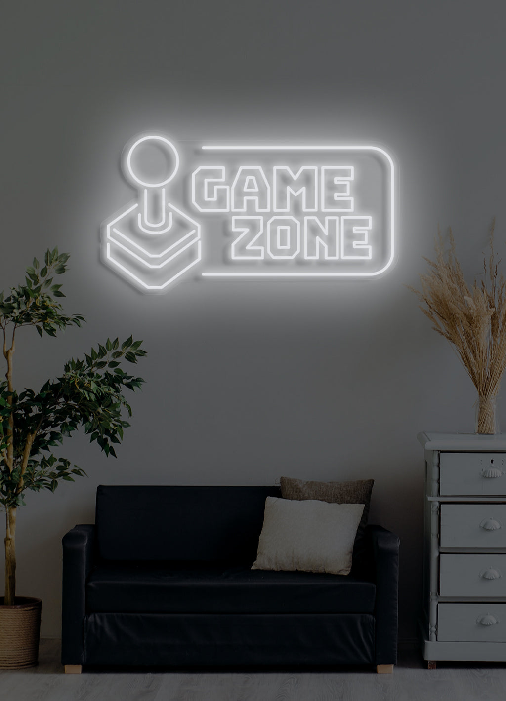 Game zone - LED Neon skilt