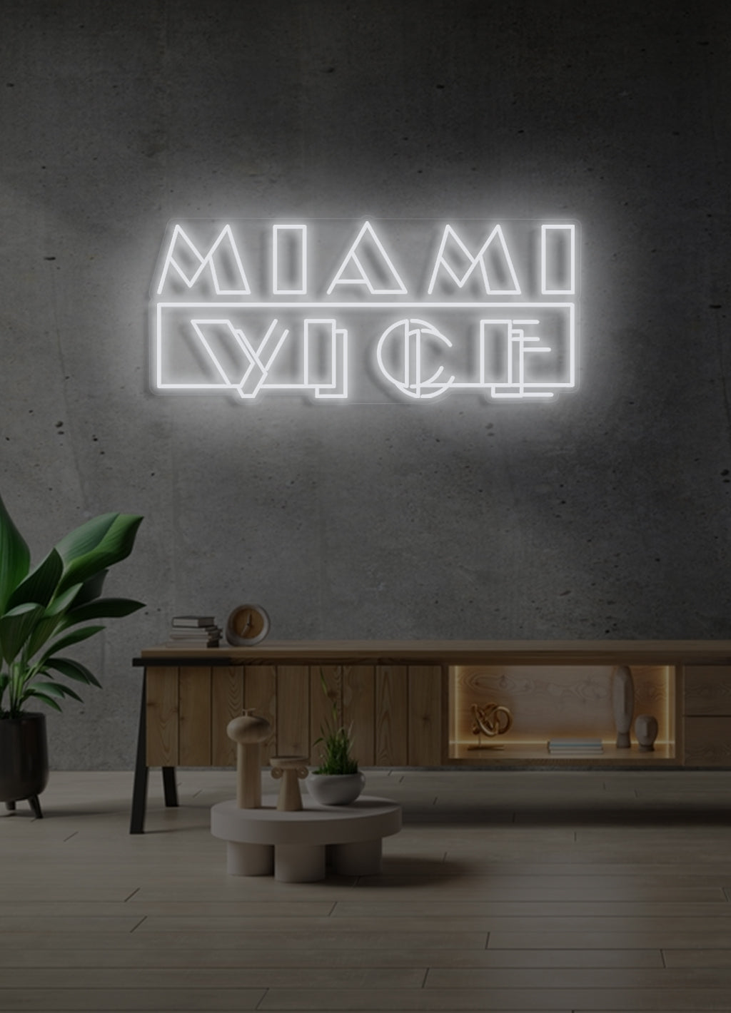 Miami Vice - LED Neon skilt