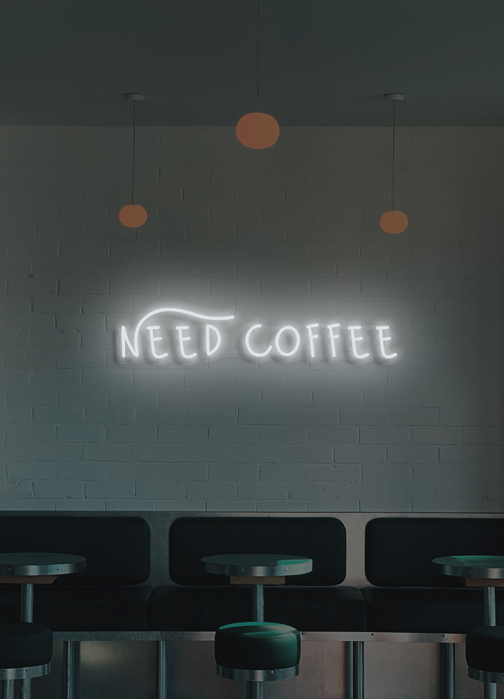 Behöver kaffe - LED Neon skilt