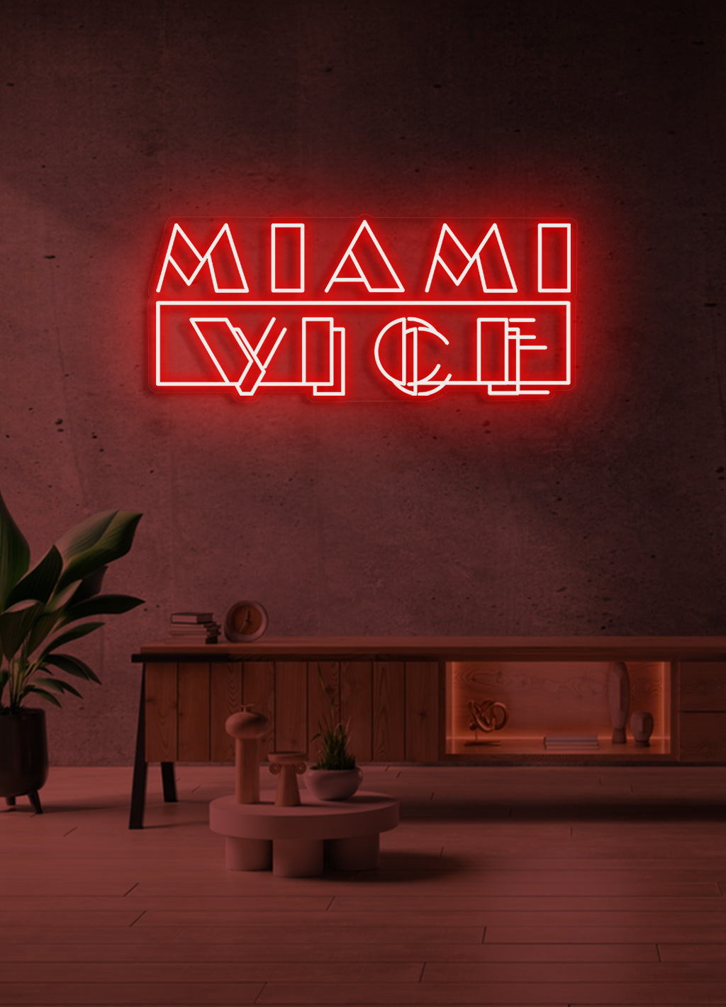 Miami Vice - LED Neon skilt