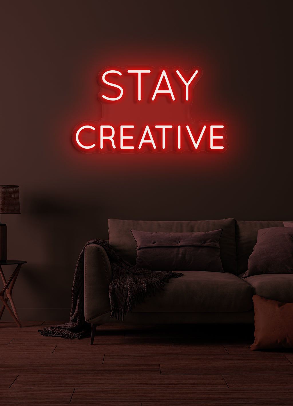 Stay creative - LED Neon skilt