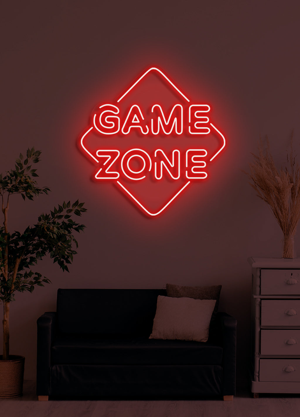 Game zone - LED Neon skilt