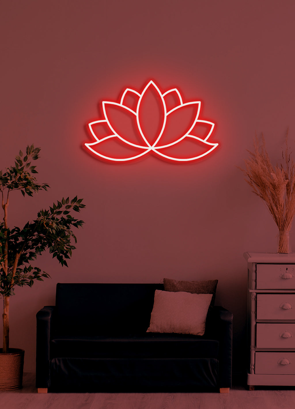 Lotus - LED Neon skilt