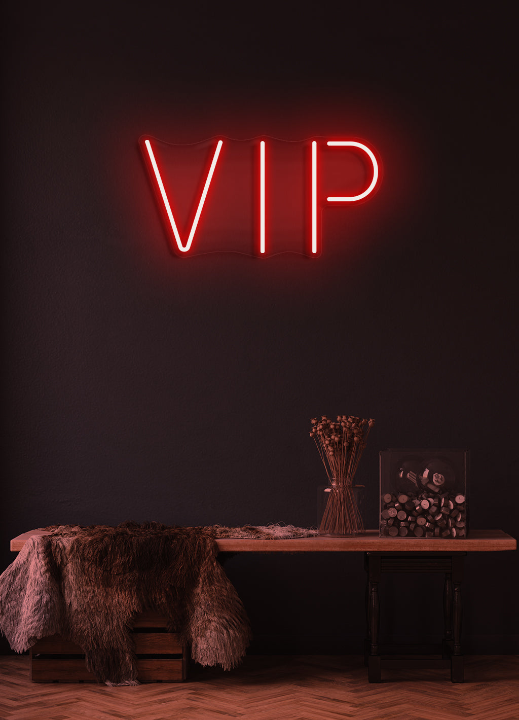 VIP - LED neonskylt